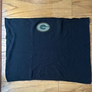 Green Bay Packers Black Poncho Sweater